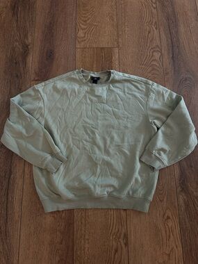 Men's Crewneck Sweater - Sage Green